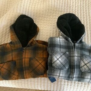 boys hooded flackets